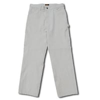 HIGHEST HERRINGBONE PAINTER PANTS WHITE