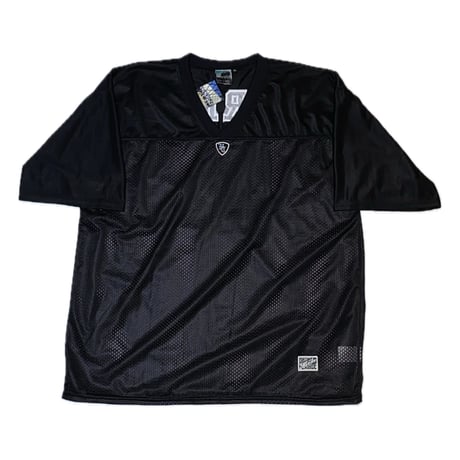 "HC LOGO"-S/S MESH GAME SHIRT BLACK