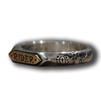 BE FREE RING SILVER&BRASS