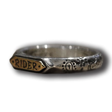 BE FREE RING SILVER&BRASS