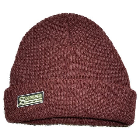 HARDEE "SLCH"KNIT CAP OXBLOOD