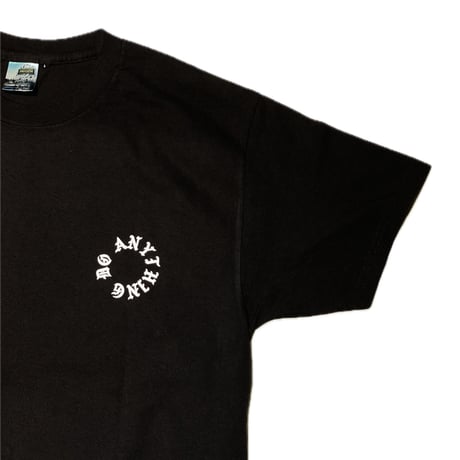 BACKWARDS CRAB-S/S T-SHIRT　BLACK