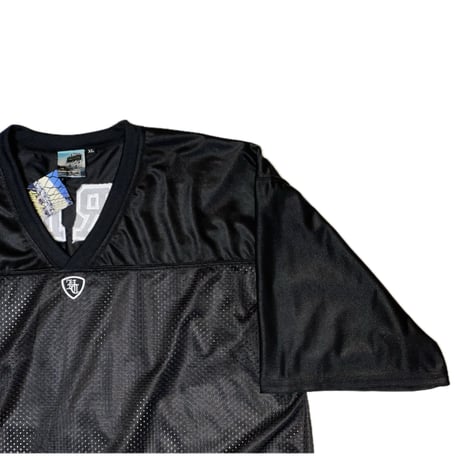 "HC LOGO"-S/S MESH GAME SHIRT BLACK