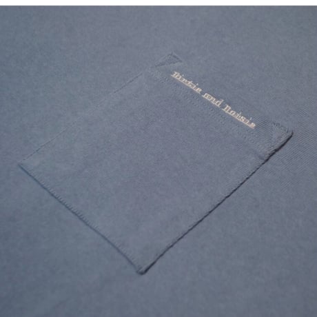 HARDEE "INSIDE"HEAVY OZ S/S POCKET TEE LIGHT BLUE