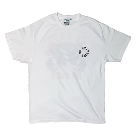 BACKWARDS CRAB-S/S T-SHIRT　WHITE