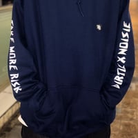 HARDEE "ST"-PULLOVER HOODIE NAVY