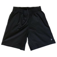 HARDEE SHORTS “POLYESTER SHORTS”-BLACK