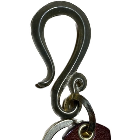 HARDEE×GARNET "BRASS KEY S-HOOK"-BLACK/BROWN