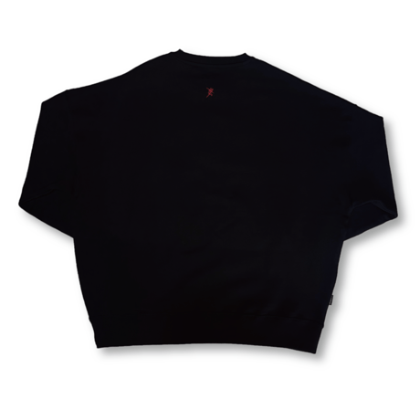 HARDEE "BALL"-WIDE SILHOUETTE SWEAT BLACK