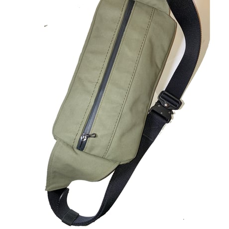 "ROLL"-WAIST BAG MILITARY GREEN