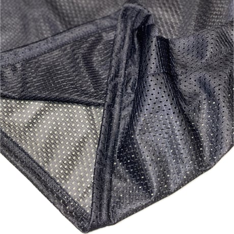 "HC LOGO"-S/S MESH GAME SHIRT NAVY