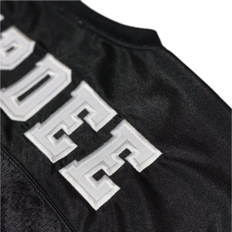 "HC LOGO"-S/S MESH GAME SHIRT BLACK