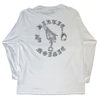 "KOUNE"-LONGSLEEVE T-SHIRT WHITE