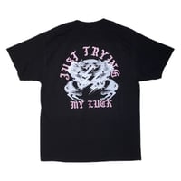 BACKWARDS CRAB-S/S T-SHIRT　BLACK