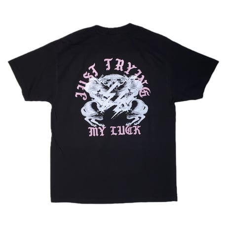 BACKWARDS CRAB-S/S T-SHIRT　BLACK