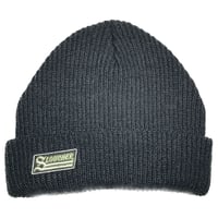 HARDEE "SLCH"KNIT CAP BLACK