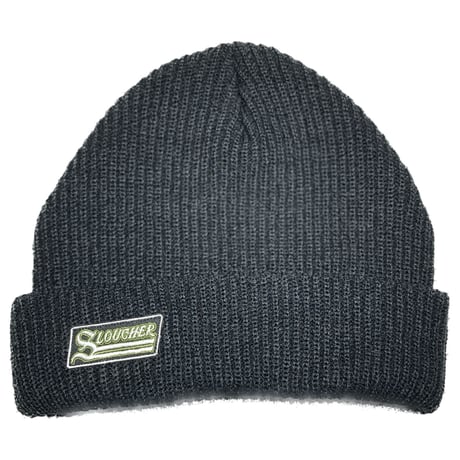 HARDEE "SLCH"KNIT CAP BLACK