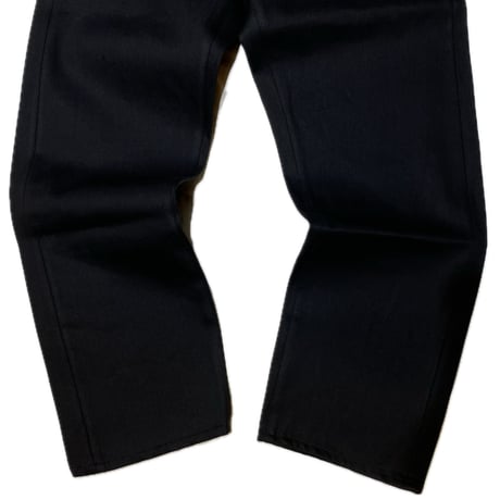 HARDEE "TRUE FORM"-5POCKET DENIM PANTS BLACK