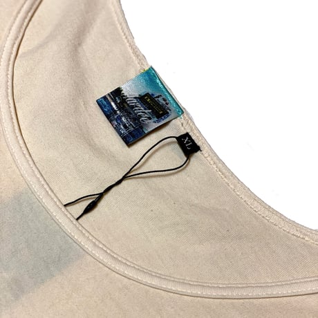 HARDEE "NARROW NIMBLE TANK"-TANK TOP IVORY