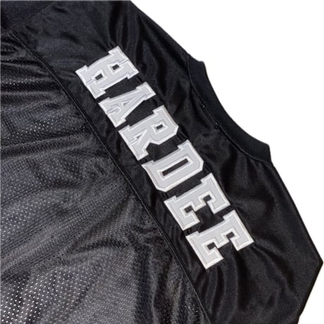 "HC LOGO"-S/S MESH GAME SHIRT BLACK