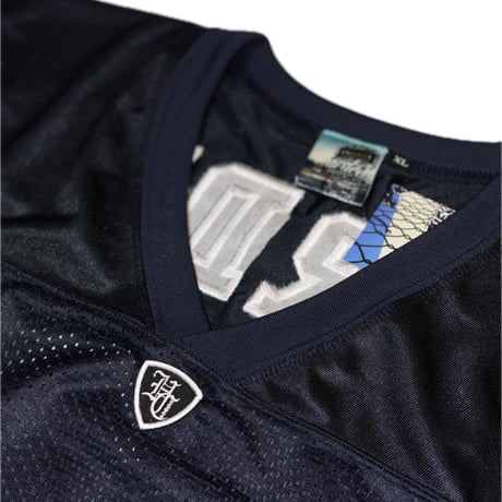 "HC LOGO"-S/S MESH GAME SHIRT NAVY