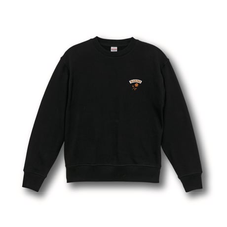 HARDEE "BT"-CREW NECK SWEAT BLACK