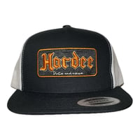 HARDEE 2TONE MESH CAP BLACK/WHITE