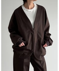 compession zip cardigan