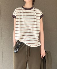 retro multi border tee