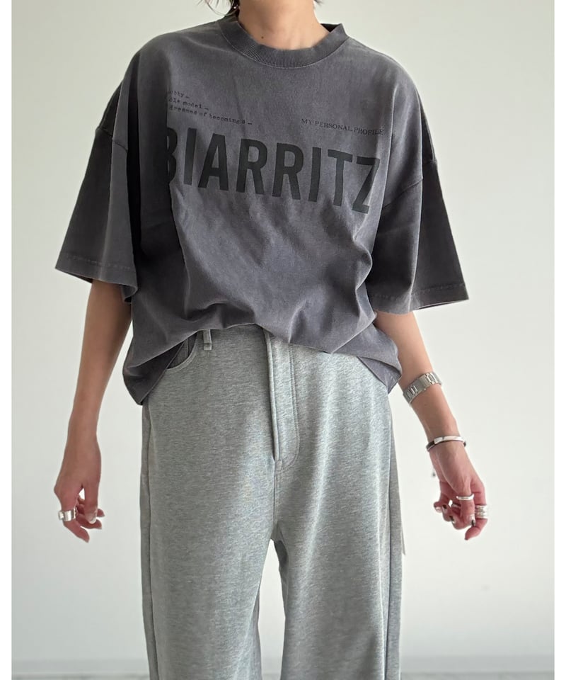 big wide tee／upper hights | Un sourire.