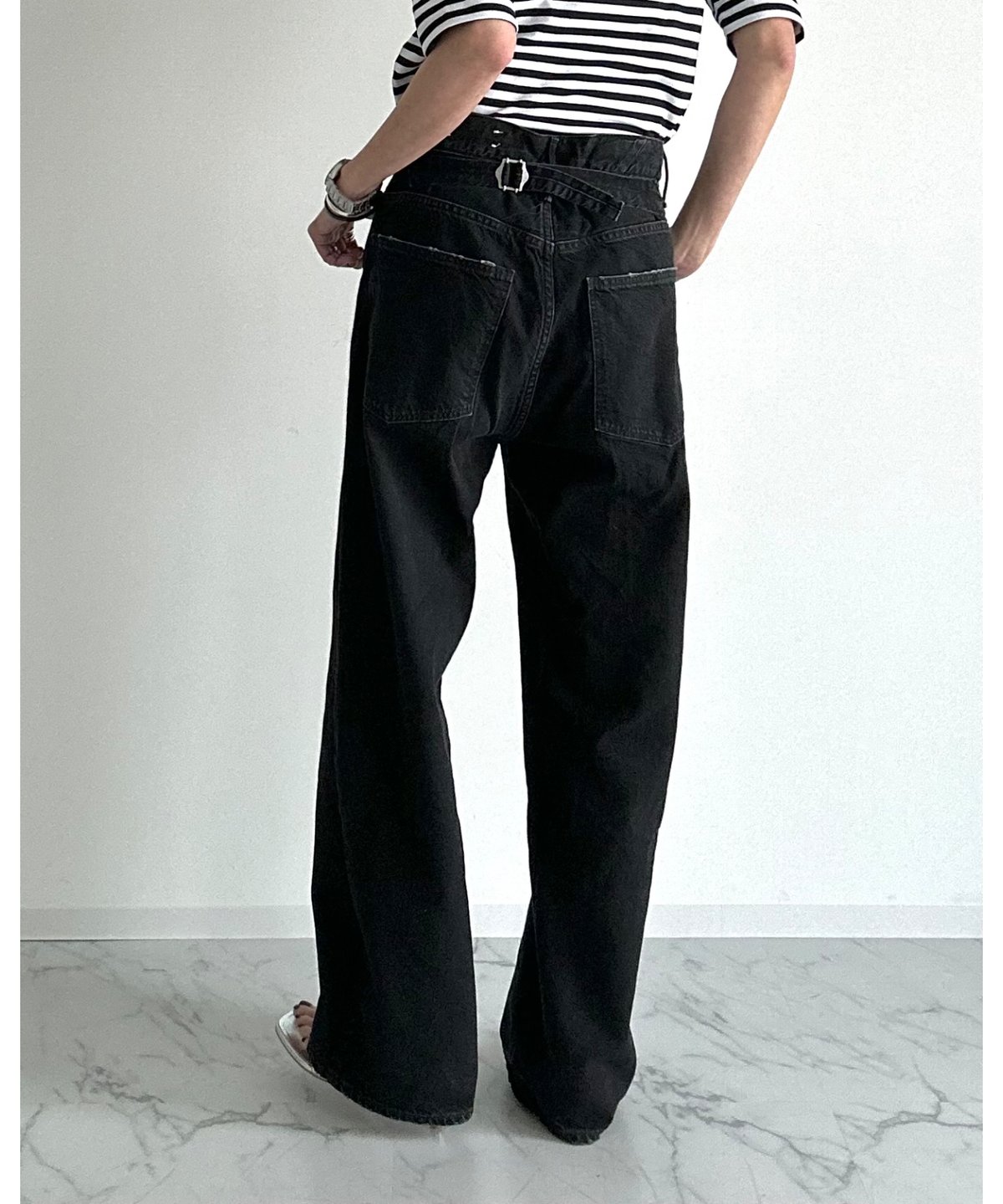 upper hights THE OLIVIA JET BLACK 21サイズ THE OLIVIA” JET BLACK／upper hights | Un sourire.