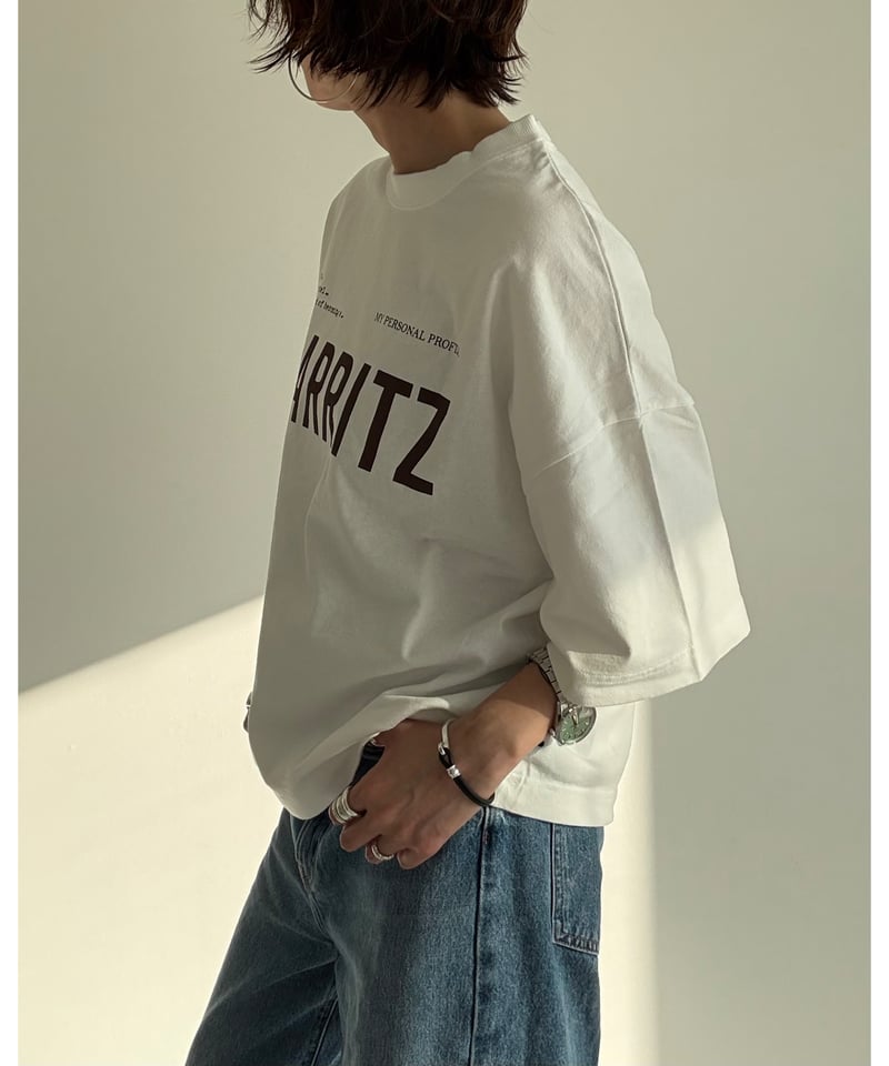 big wide tee／upper hights | Un sourire.