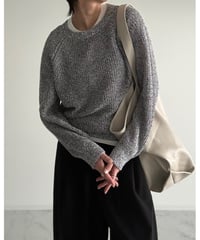 cotton dry tunica boat-neck knit