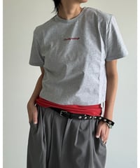 CROPPED TEE／NEEDBY heritage