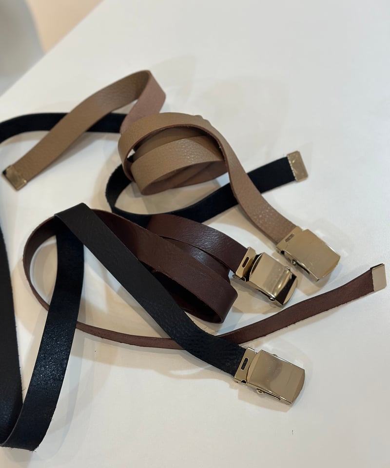CHキルティックローラーベルト バックル bronze roller buckle belt | Un sourire.
