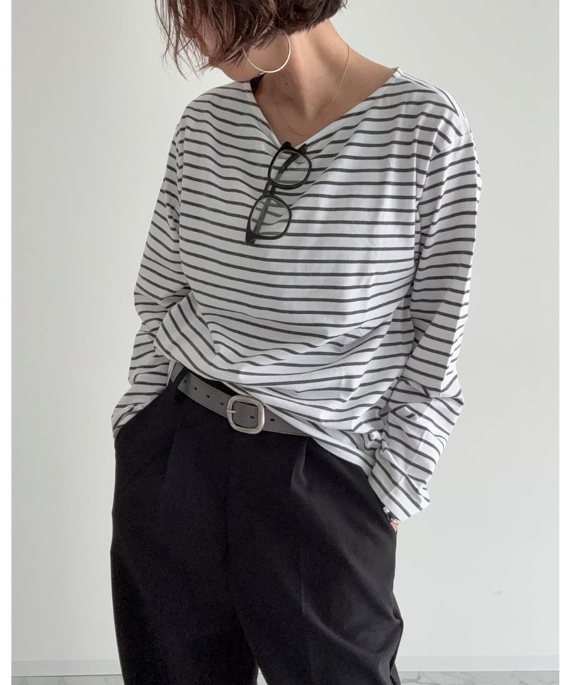 basic border cutsew | Un sourire.