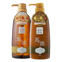 リシャン 馬油シャンプー・コンディショナー （エレガントフローラルの香り)各600ml