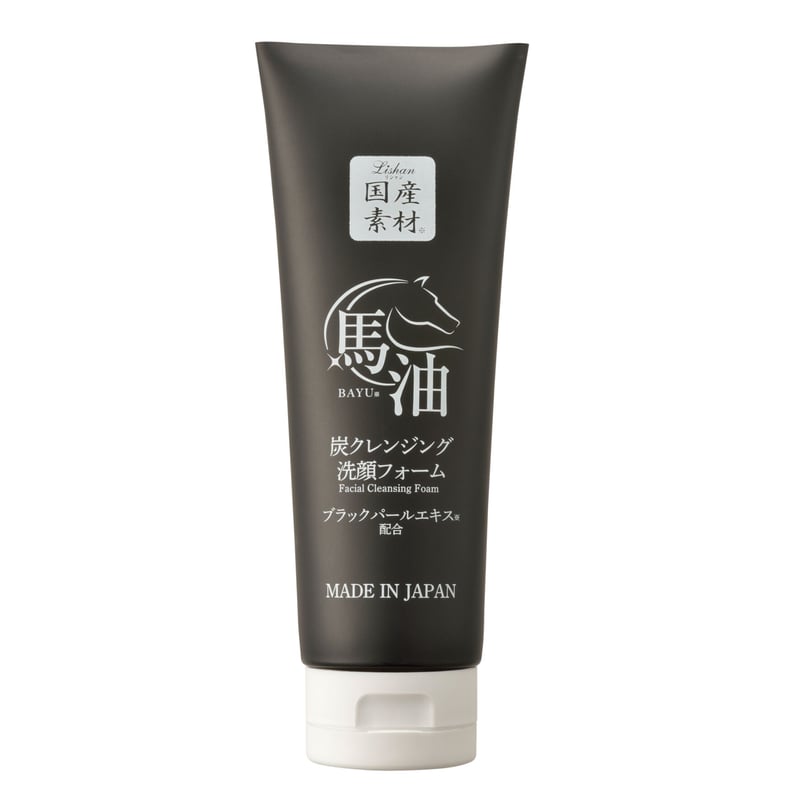リシャン 馬油＆炭クレンジング洗顔フォーム200g シトラス