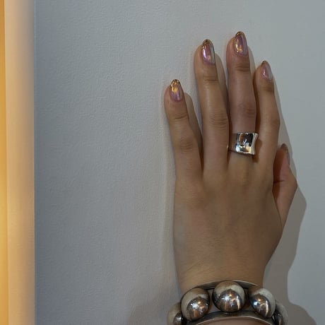 silver Ⅴ ring