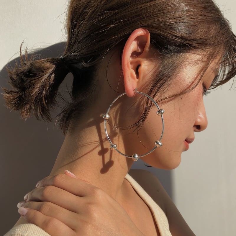 saaa＿＿5 8UEDE - Ring Pierce シルバー 8UEDE | JUQUI Online