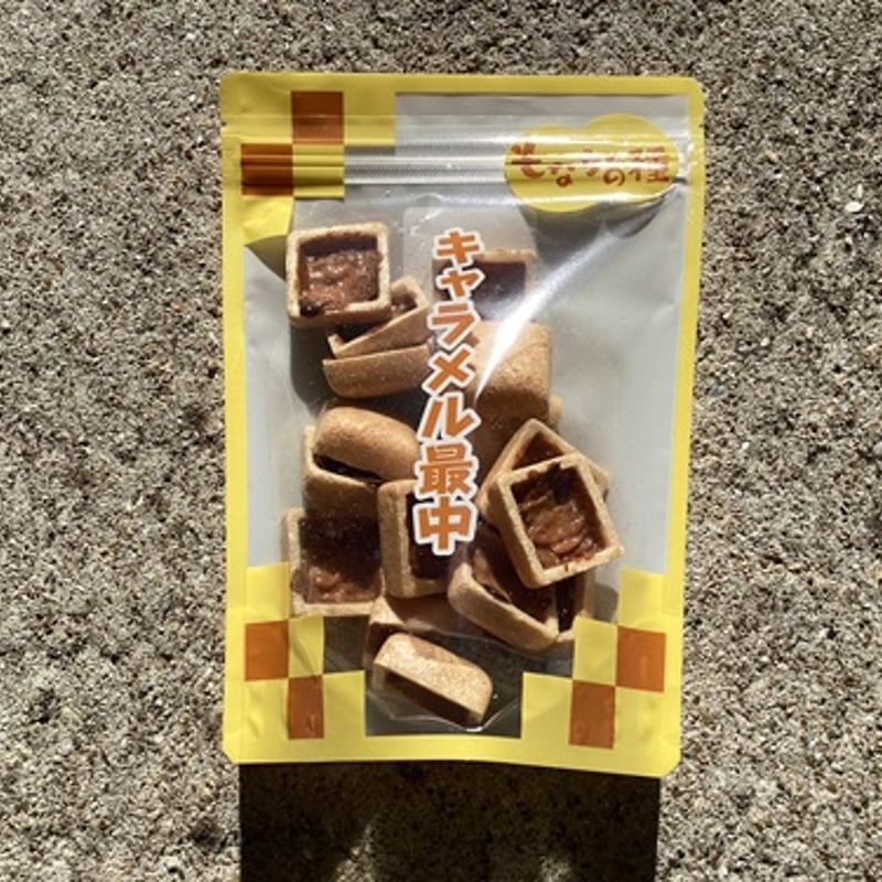 キャラメル最中 (20個入り) | もなかの種 web shop
