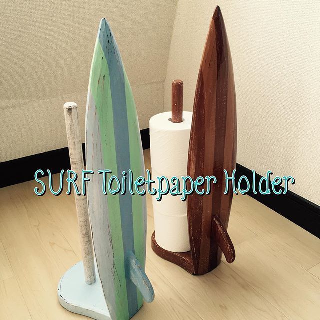サーフボード 型 ペーパーホルダー ★トイレブラシホルダー サーフボード 型 ペーパーホルダー ☆トイレブラシホルダー カッパ