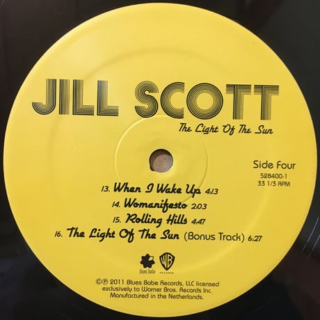The Light Of The Sun / Jill Scott ‎[Used / 2LP]