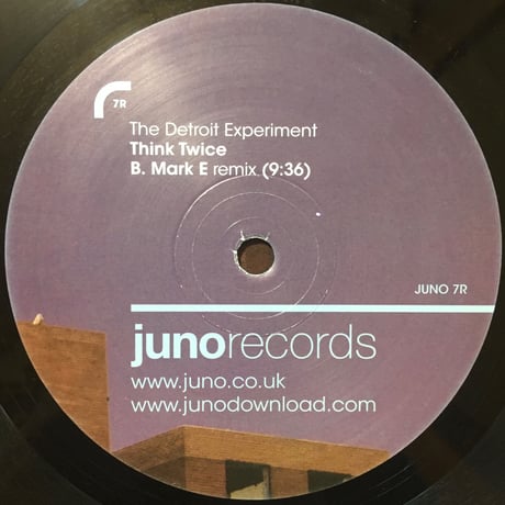 Think Twice (Mark E Reixes) / The Detroit Experiment [Used / 12]