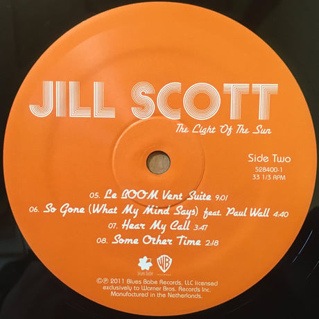 The Light Of The Sun / Jill Scott ‎[Used / 2LP]