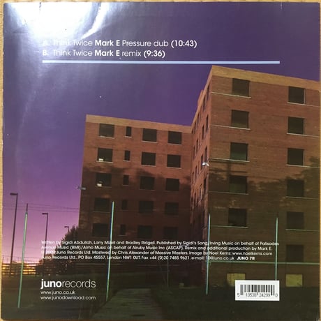 Think Twice (Mark E Reixes) / The Detroit Experiment [Used / 12]