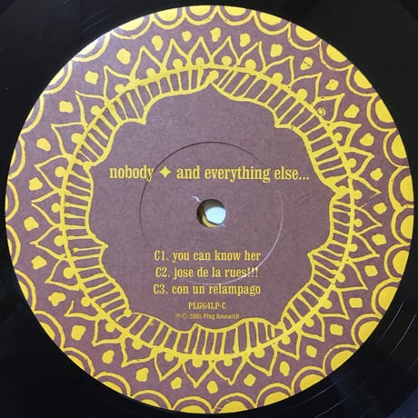 And Everything Else... / Nobody [Used / 2LP]