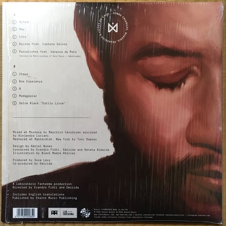 Sobre Crianças, Quadris, Pesadelos e Lições de Casa / Emicida [Used LP]