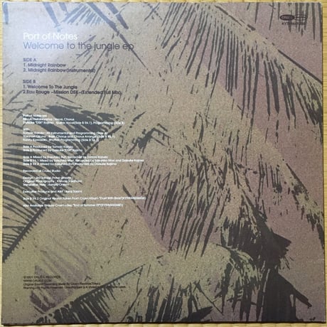 Welcome To Jungle EP / Port of Notes [Used / EP]