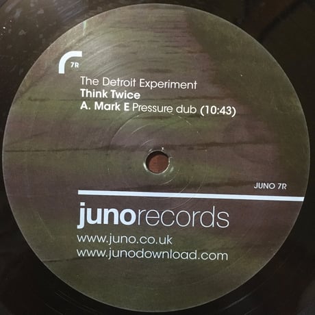 Think Twice (Mark E Reixes) / The Detroit Experiment [Used / 12]